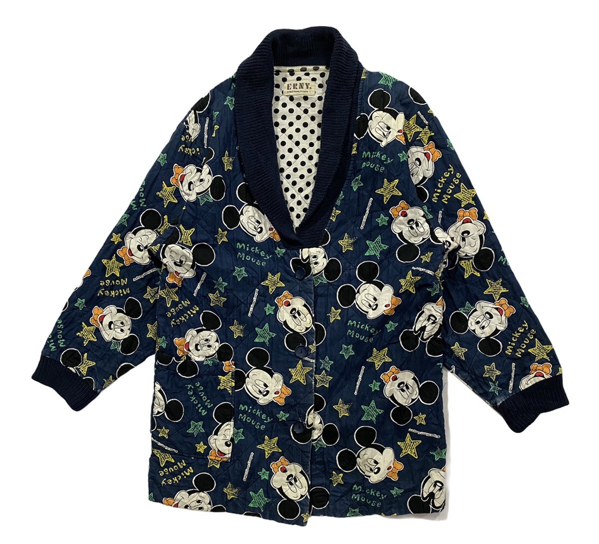 Vintage - Vintage Disney Mickey Mouse Fullprint Button Up Jacket - 3