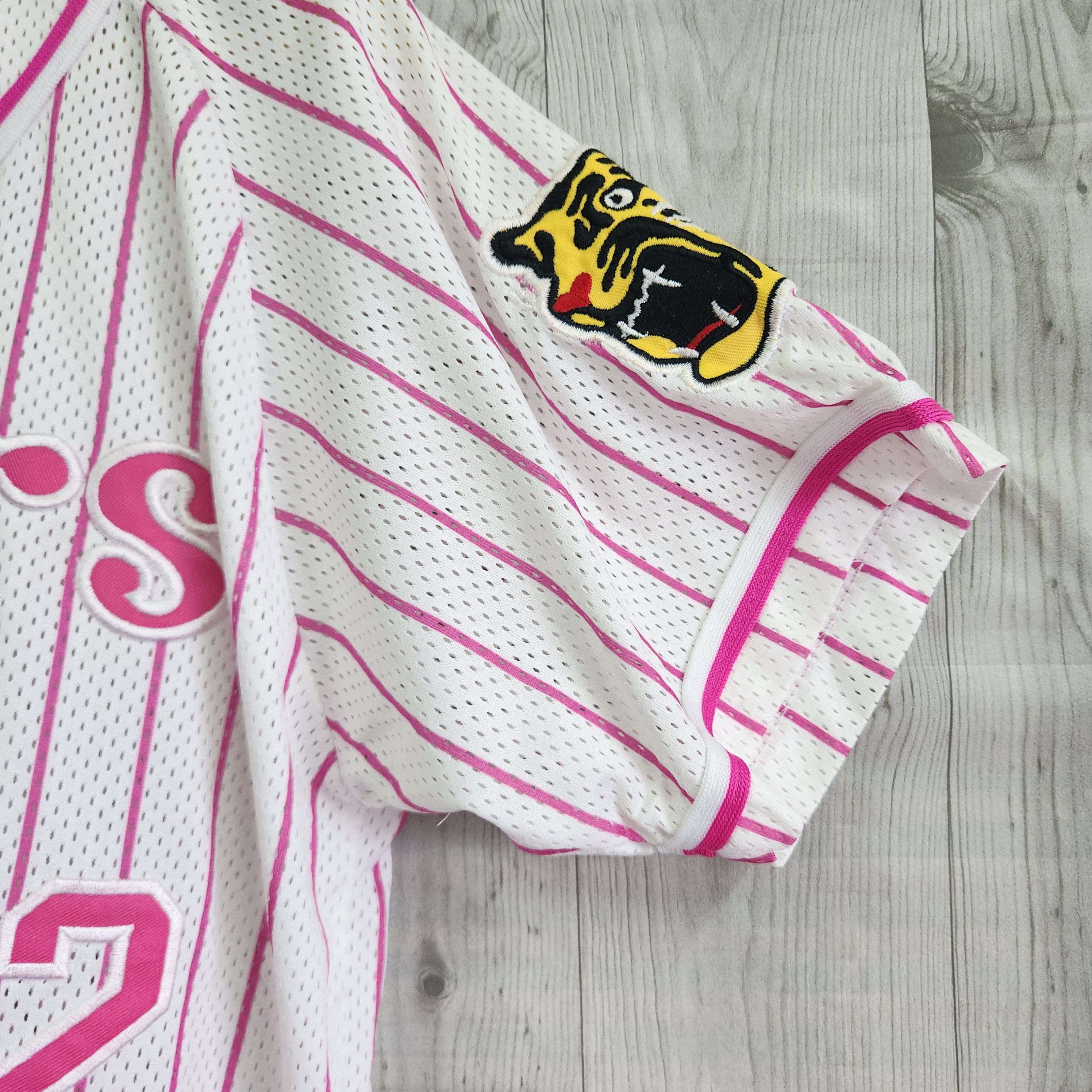 STEALS Hanshin Tigers Vintage Y2K Baseball Jersey 22 Japan - 6
