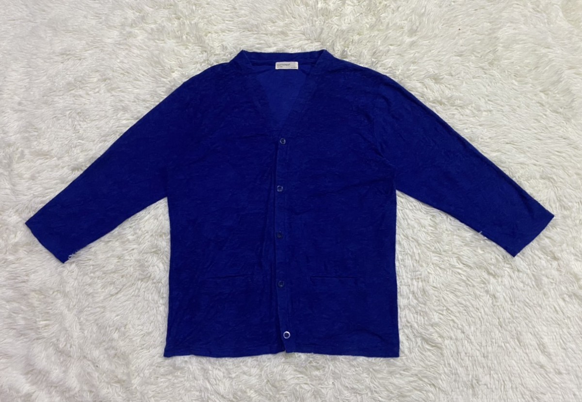 Cardigan - Back Number in Blue - 3