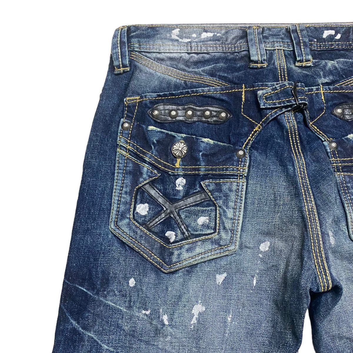 Le Grande Bleu (L.G.B.) - ARMY OF NO! Denim Painter Jeans - 11