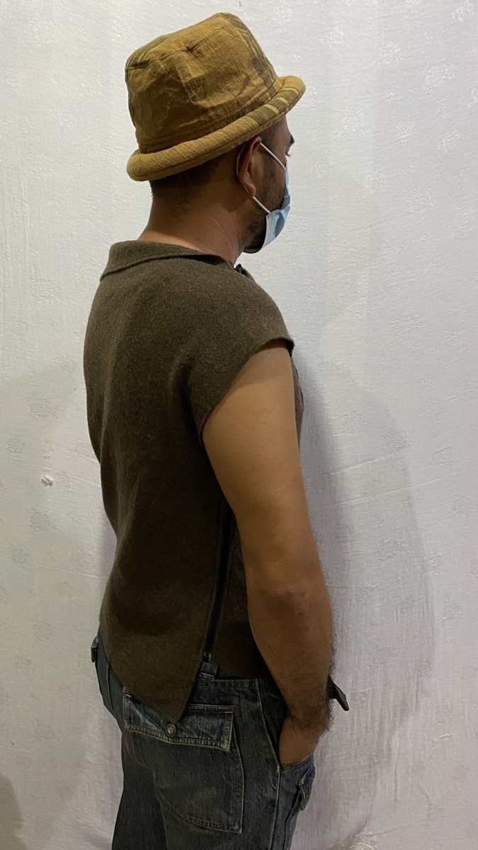 Avant Garde - io comme io avant-garde wool rayon shirt jacket - 6