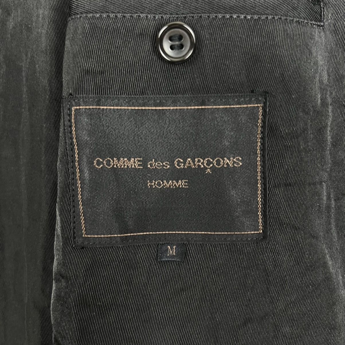 AW1993 CDG HoMMe Black Nylon Long Coat - 7