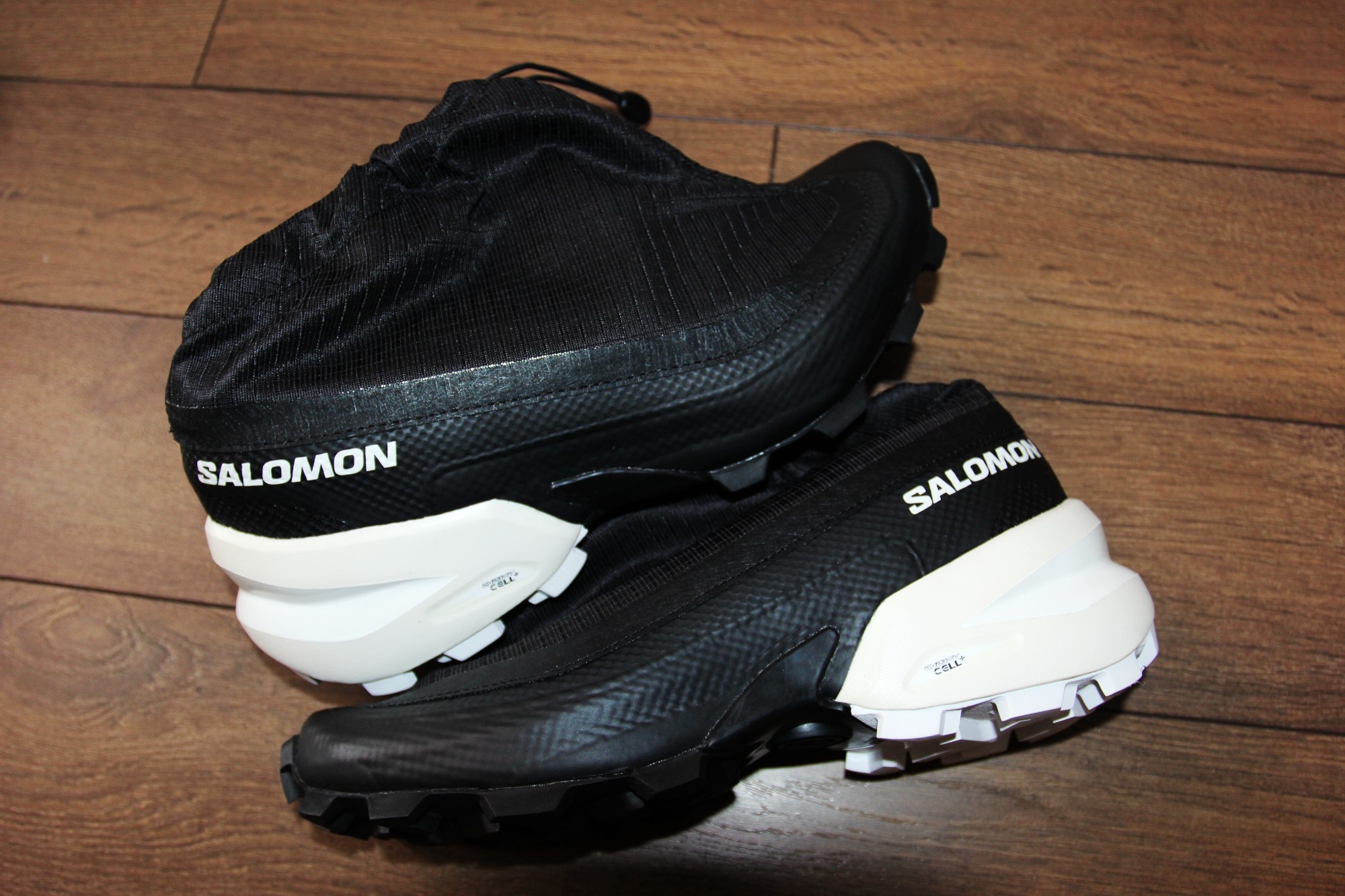 BNWT SS23 MAISON MARGIELA x SALOMON CROSS LOW BLK 41.5 - 3