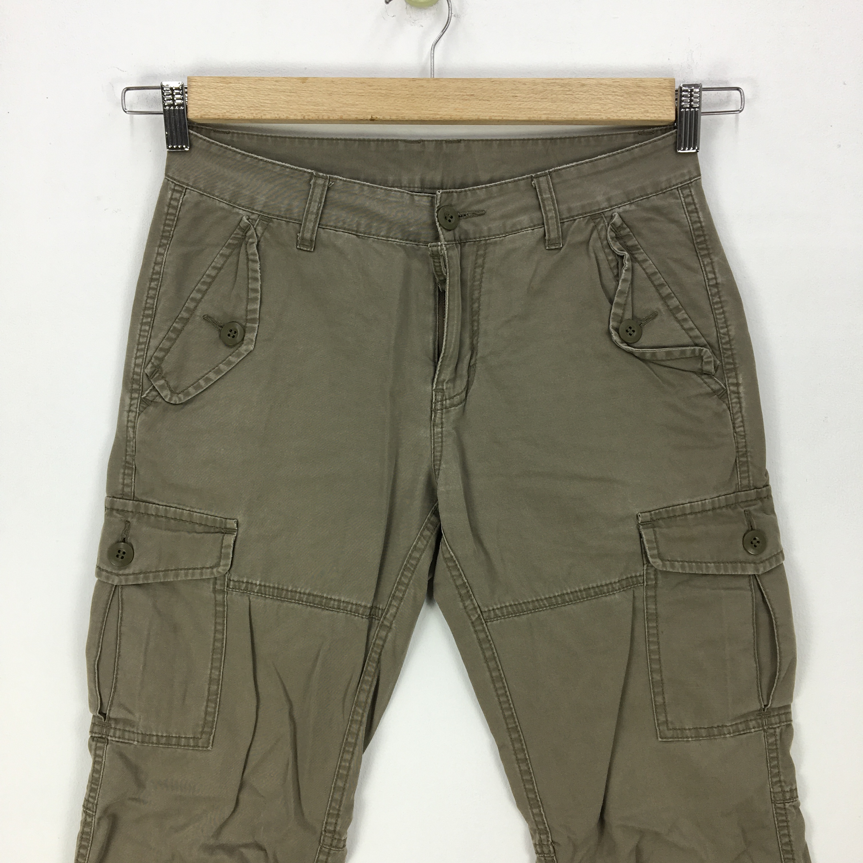 Vintage - Japanese Cargo Pants Multi Pocket Bondage Trousers - 3