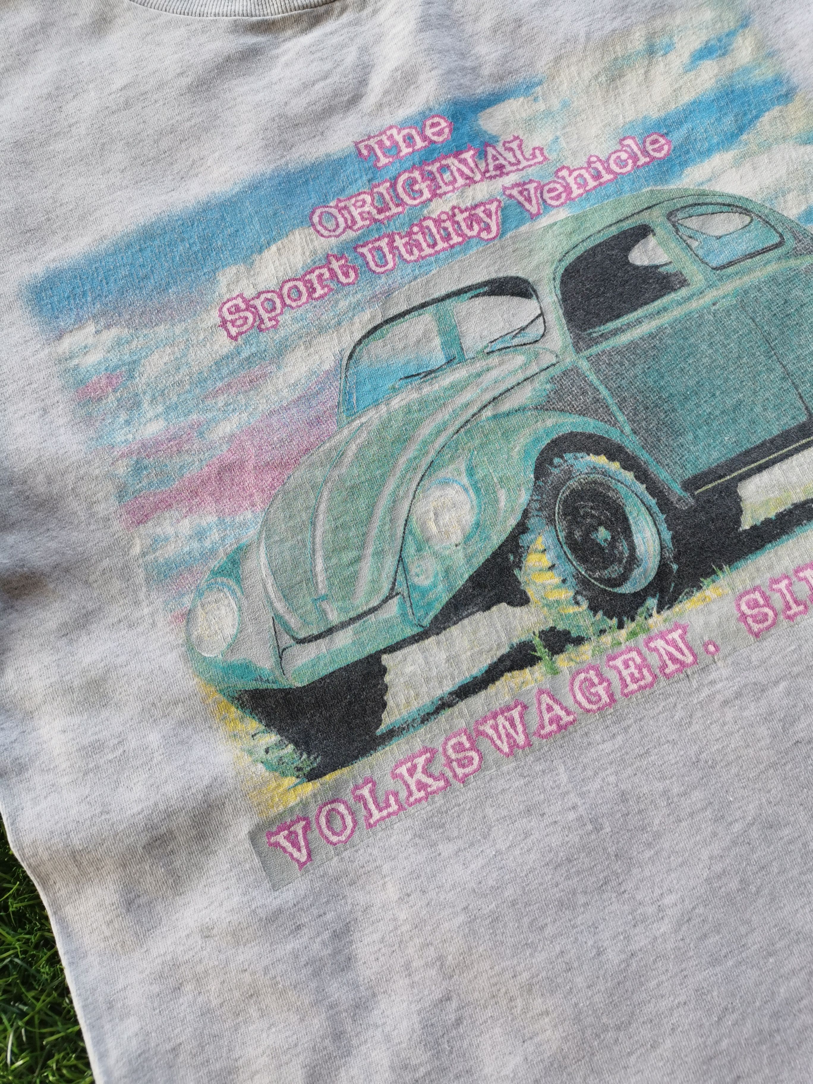 90s Vintage Volkswagen Beetle Graphic Tees - 5