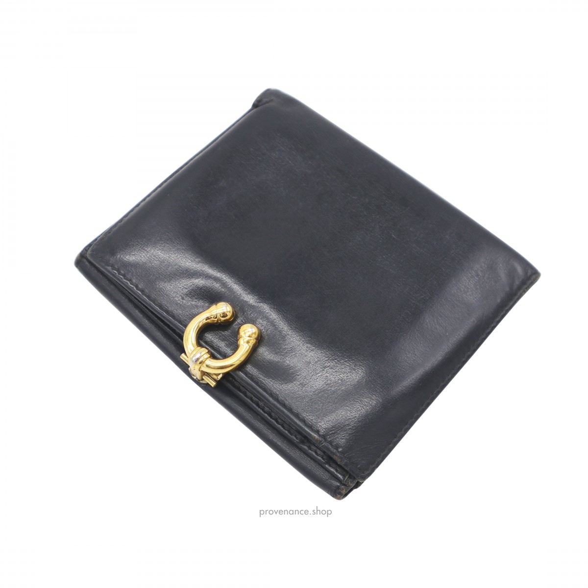 Gucci Dionysus Trifold Wallet - Navy Blue Leather - 4