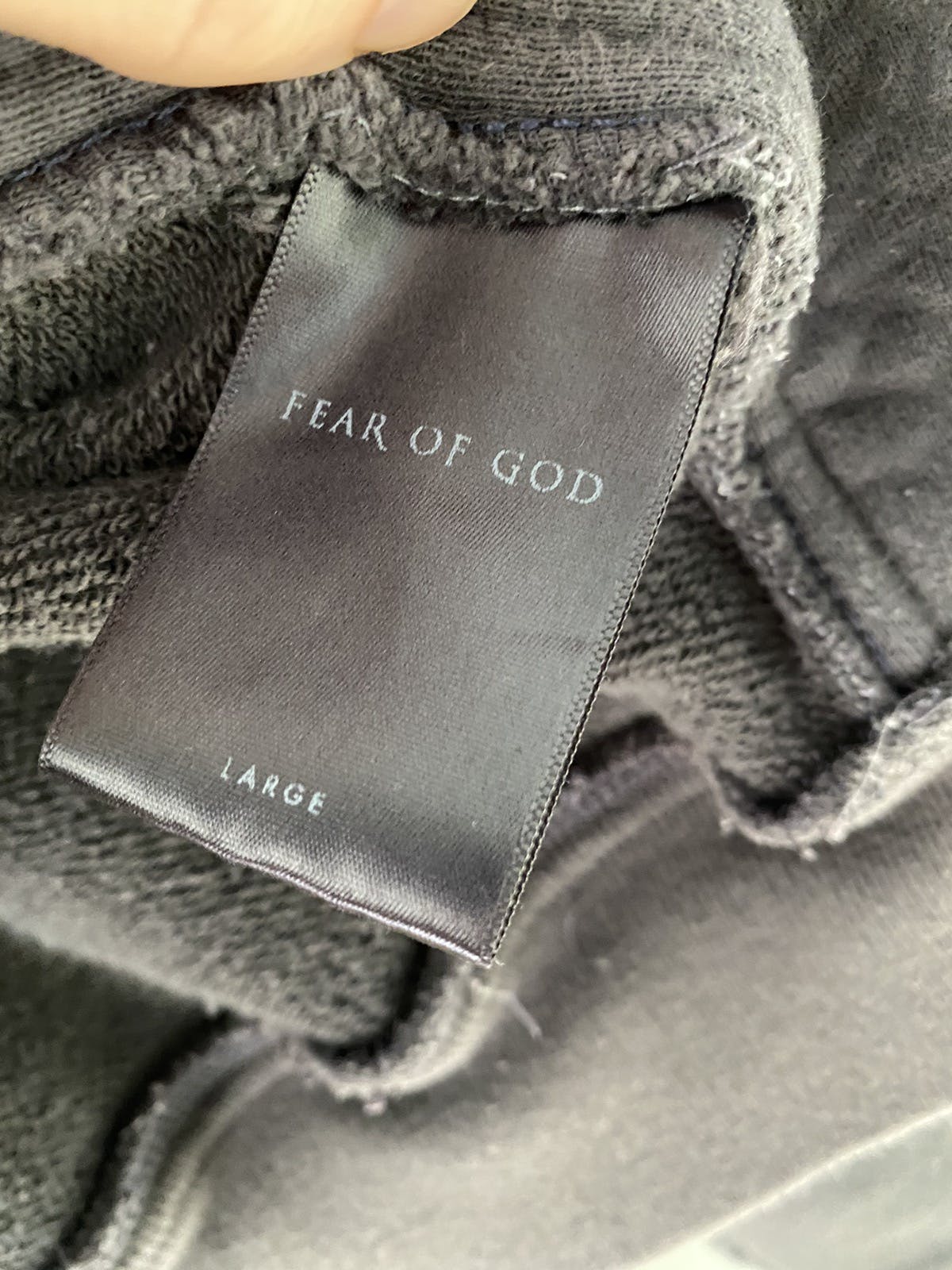Fear of God 4th Collection God grey everyday hoodie - 4