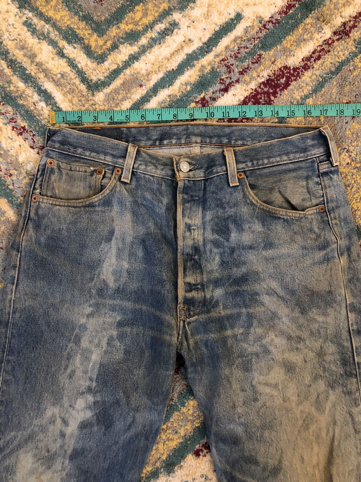 Levis 501xx Jeans Vintage Acid wash 1998 - 3