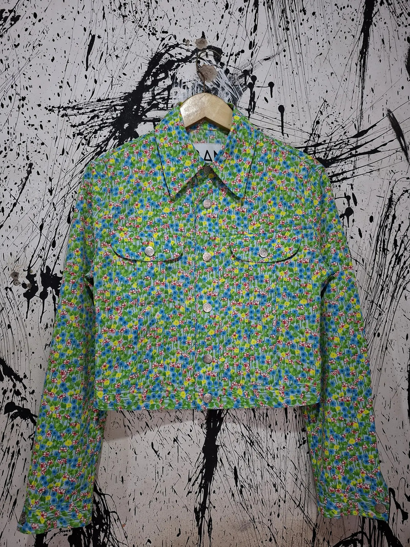 DOLCE & GABBANA FLOWERS PRINTED JACKET - 1