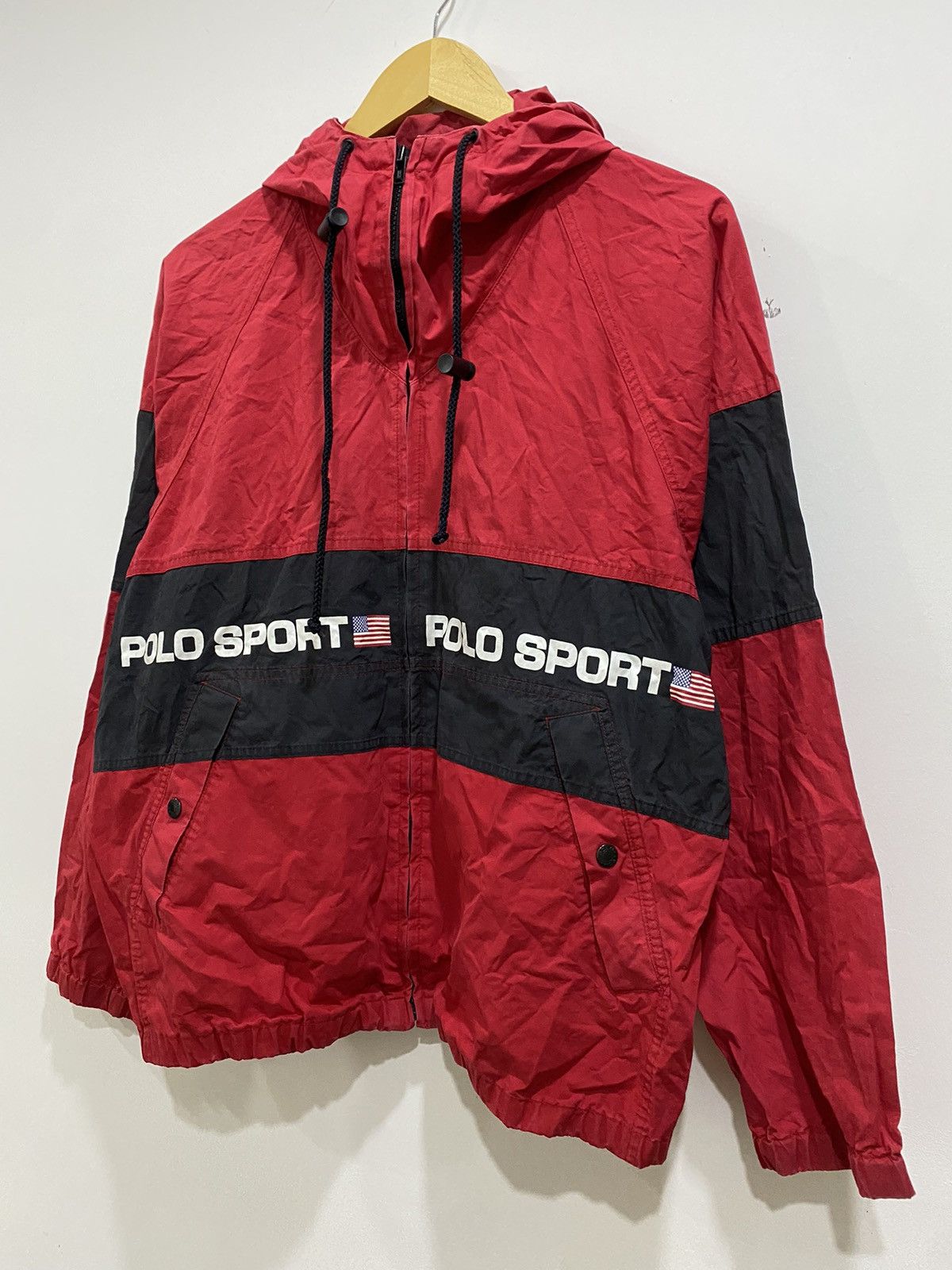 Vintage Polo Sport Ralph Lauren Spell Out Jacket - 14