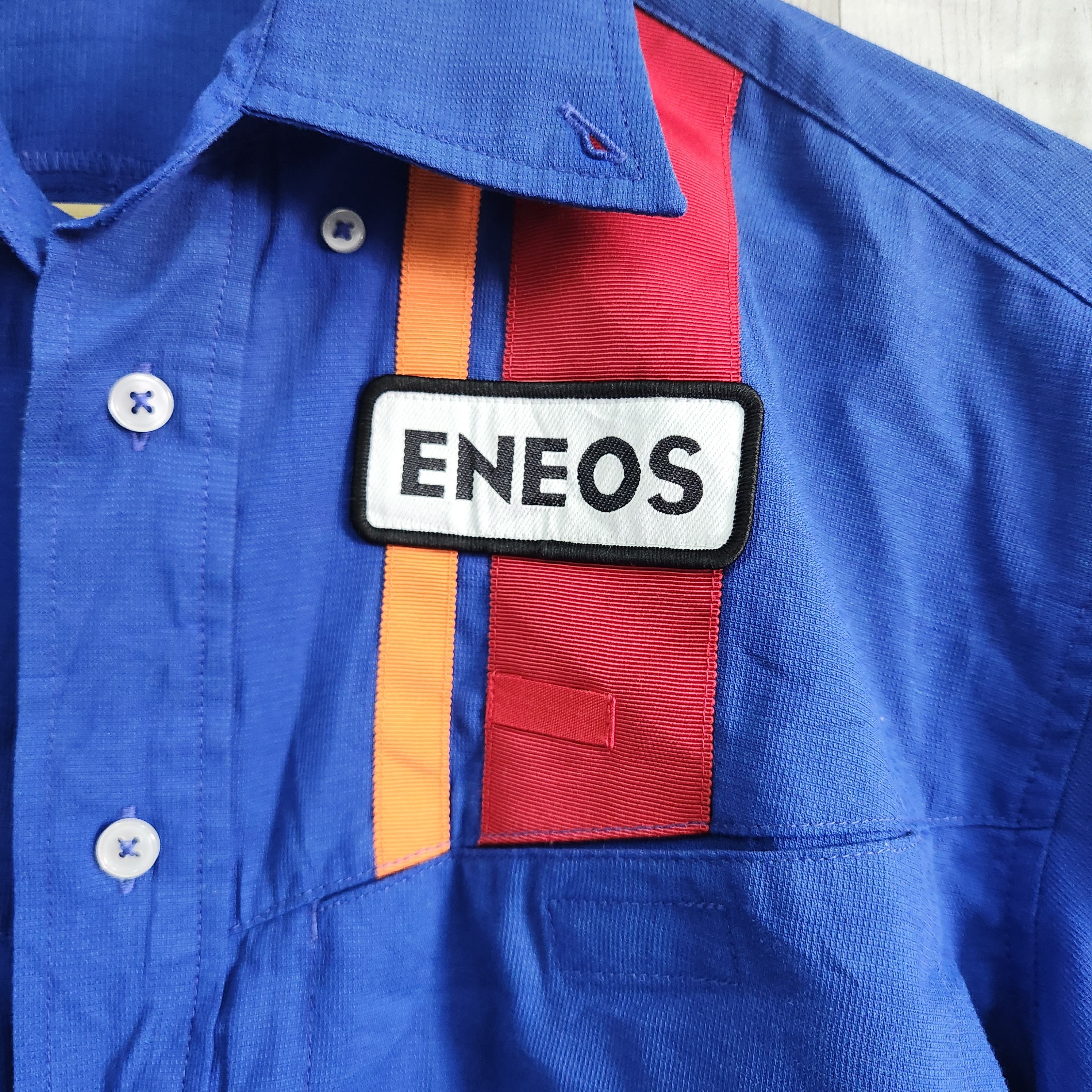 Vintage Japan ENEOS Workers Outlet Shirts - 11
