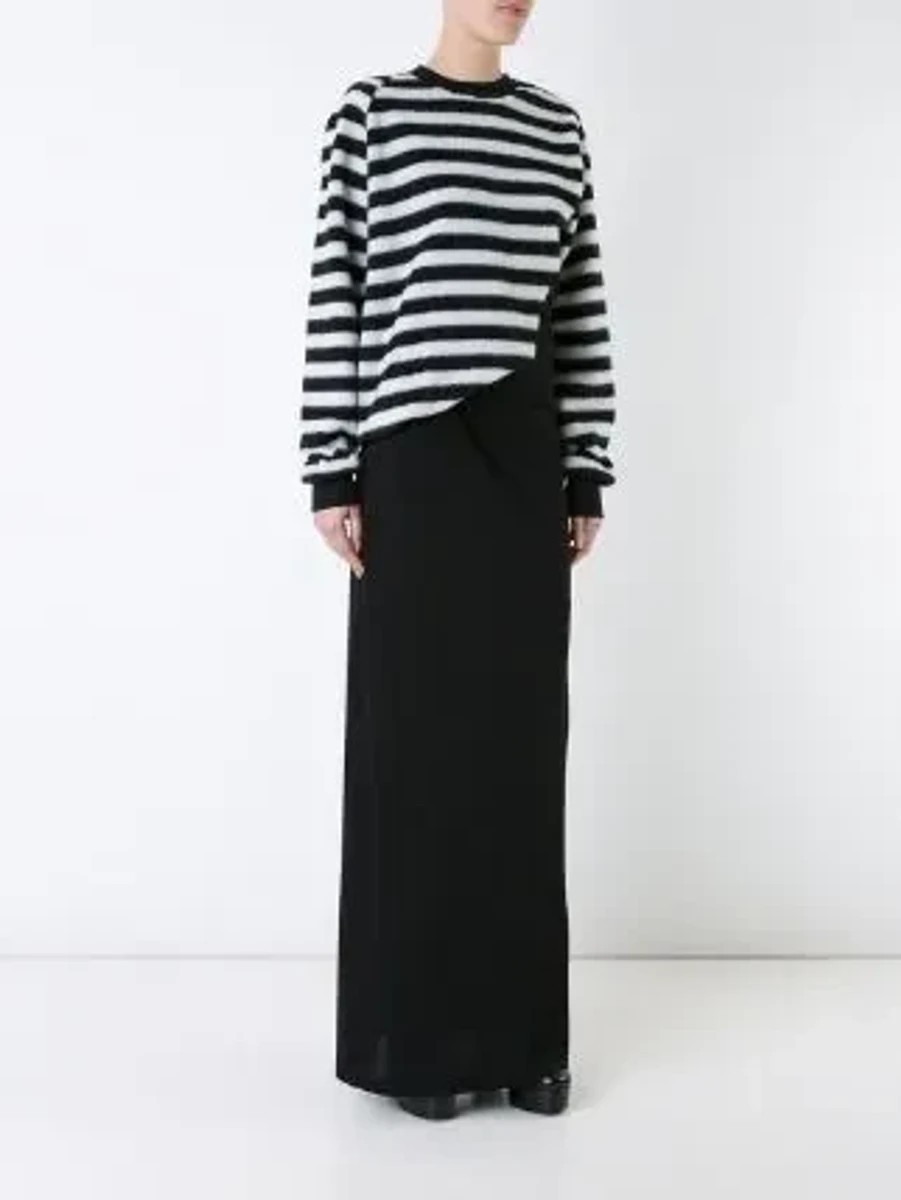 A.F. Vandevorst - Sweatshirt maxi dress.Like Rick Owens or Demeulemeester - 2