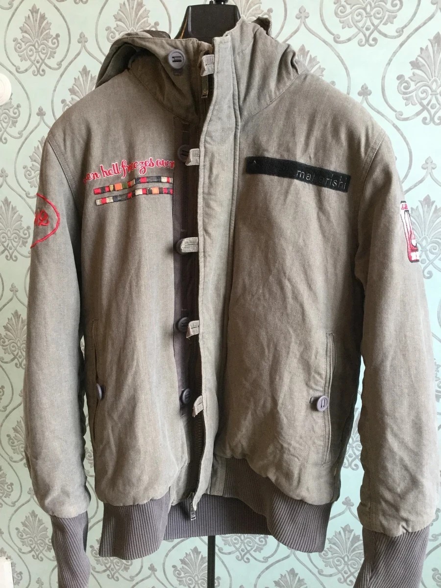 Maharishi - GRAIL Embroided Olaf tour 2012 hooded jacket. - 5