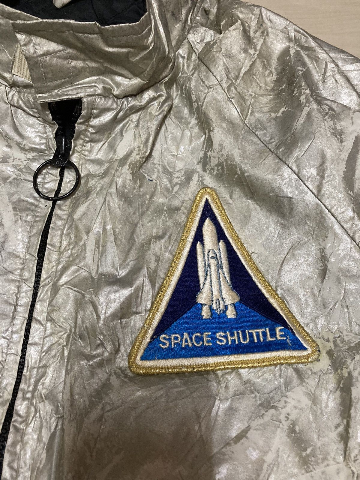 Vintage NASA Kennedy Space Center Issue Quilted Jacket - 12
