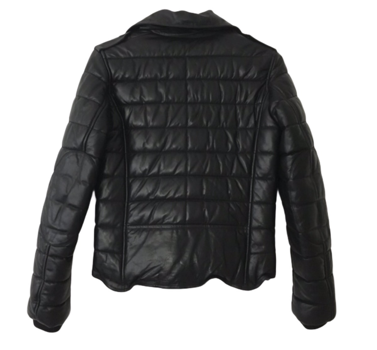 Rare Alexander Wang x H&M Padded Leather Biker Jacket - 5