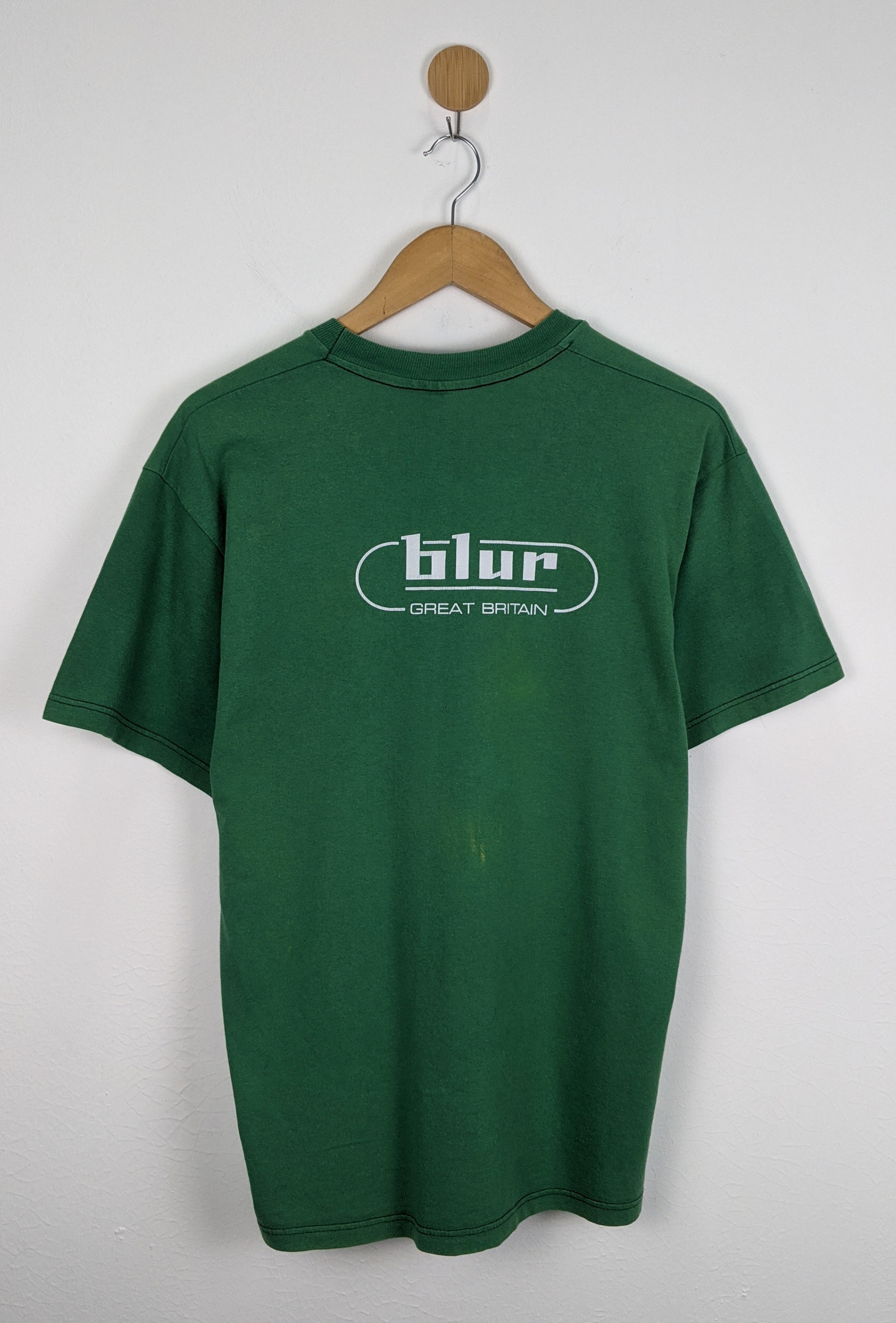 Other Designers Vintage - Vintage 90s Blur Parklife Britpop shirt |  junkstuff | REVERSIBLE