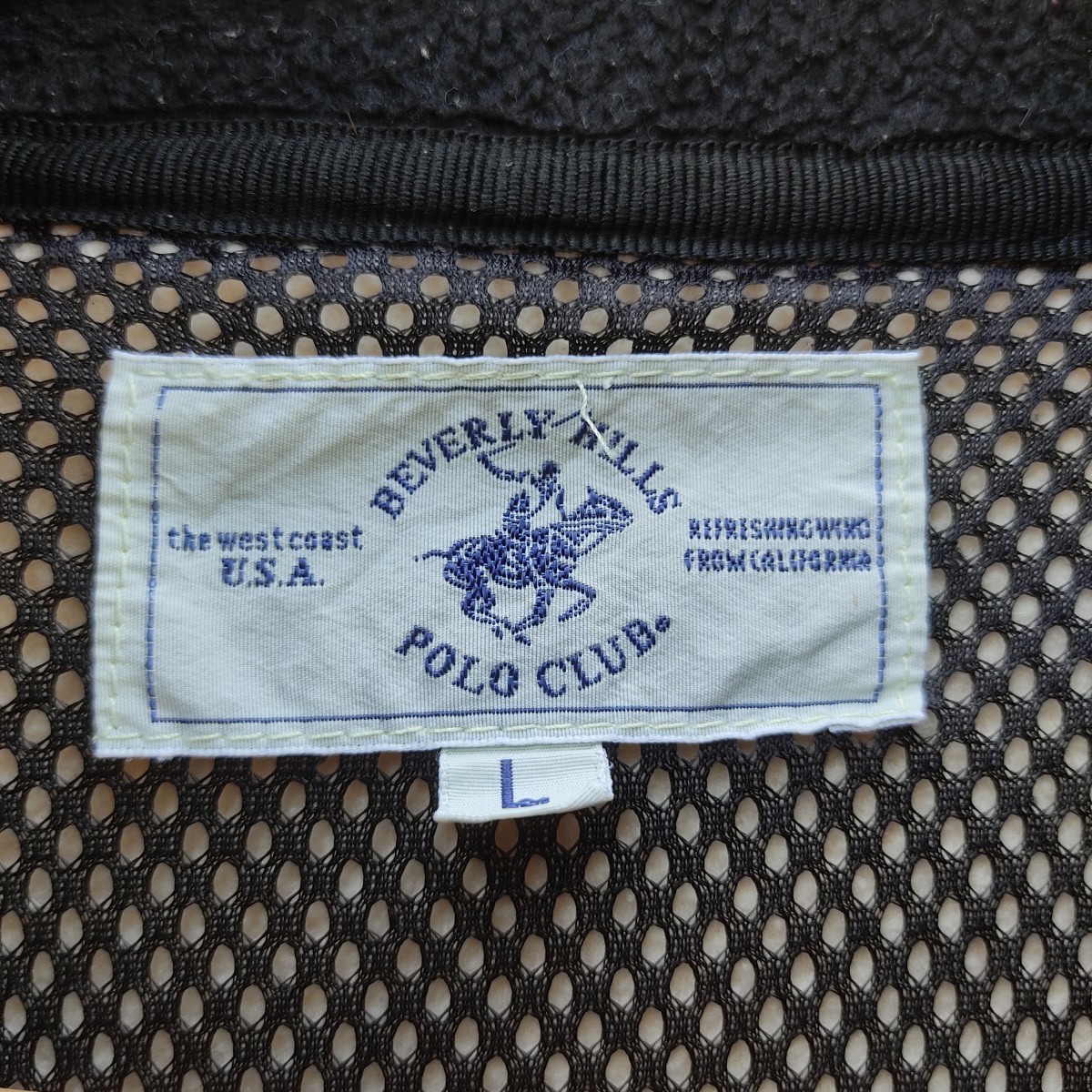American Vintage - Beverly Hills Polo Club BHPC Sports Fleece Sleeveless Vest - 7