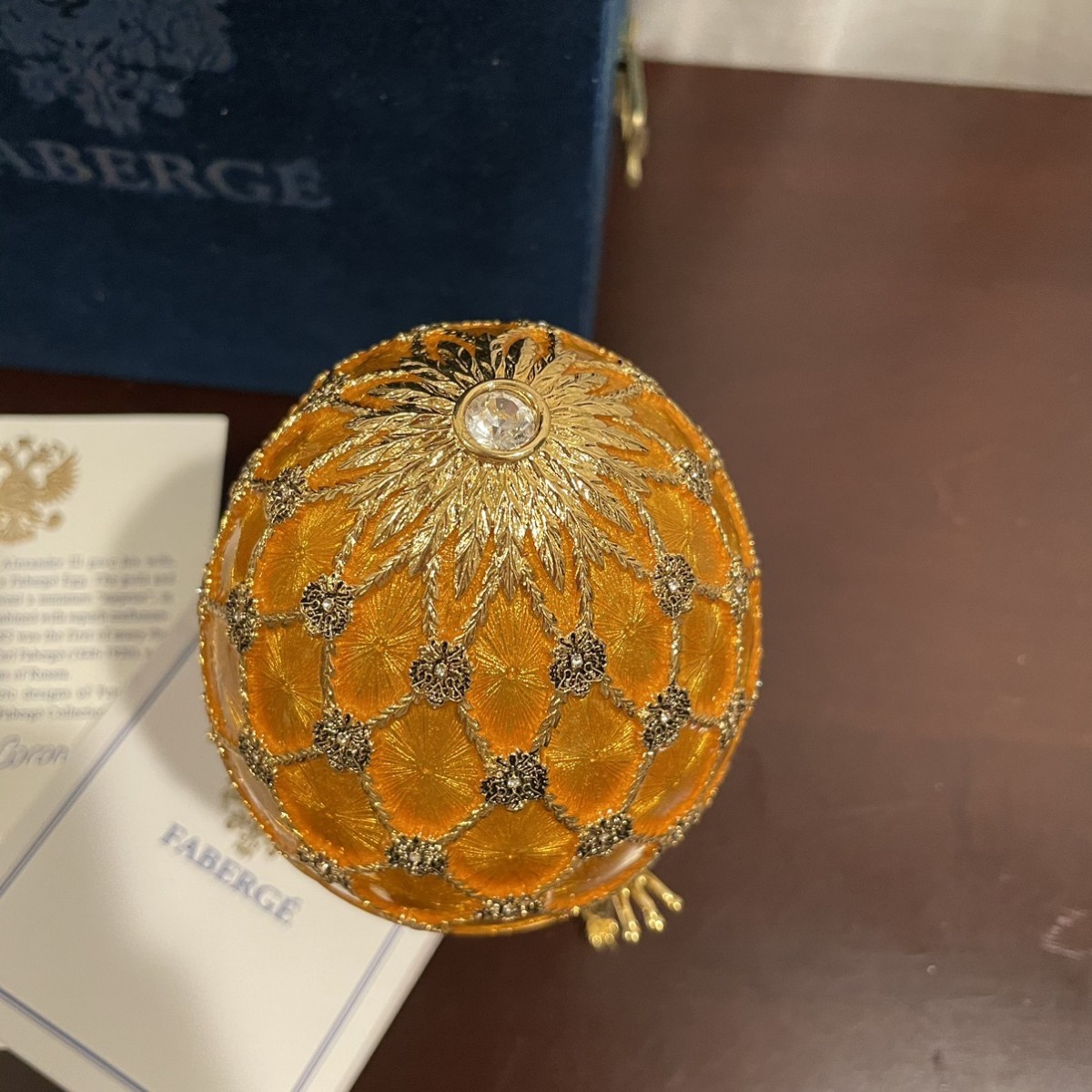 Jewelry - Faberge Imperial Coronation Egg {AUTHENTIC REPLICA} - 9