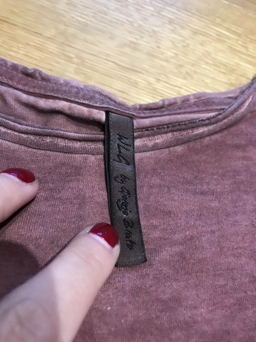Giorgio Brato - Made in Italy Shirt Long Sleeve Bordeaux Gr 48 IT - 5