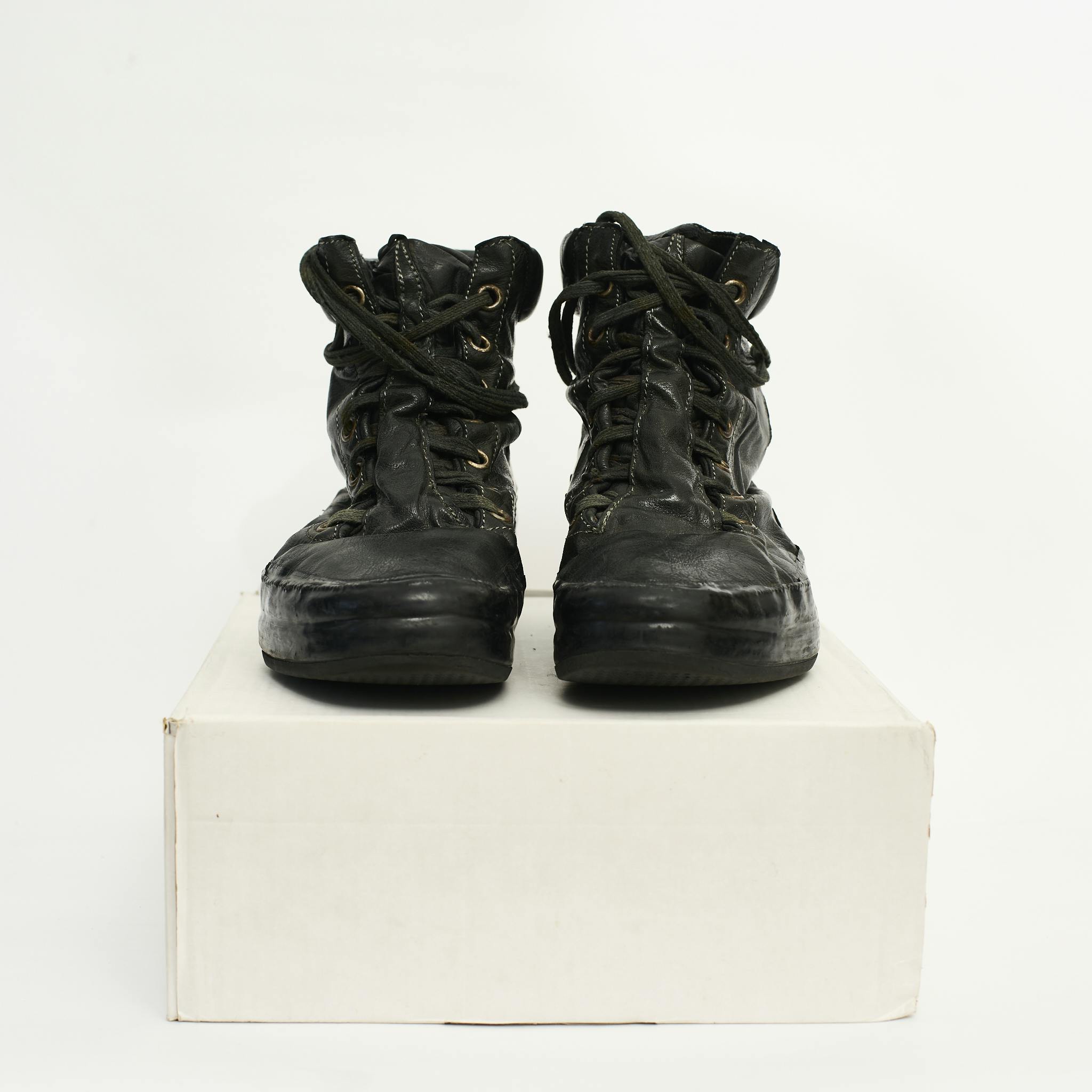 CCP Black Prosthetic Usole Drip Sneaker Size 44 - 4