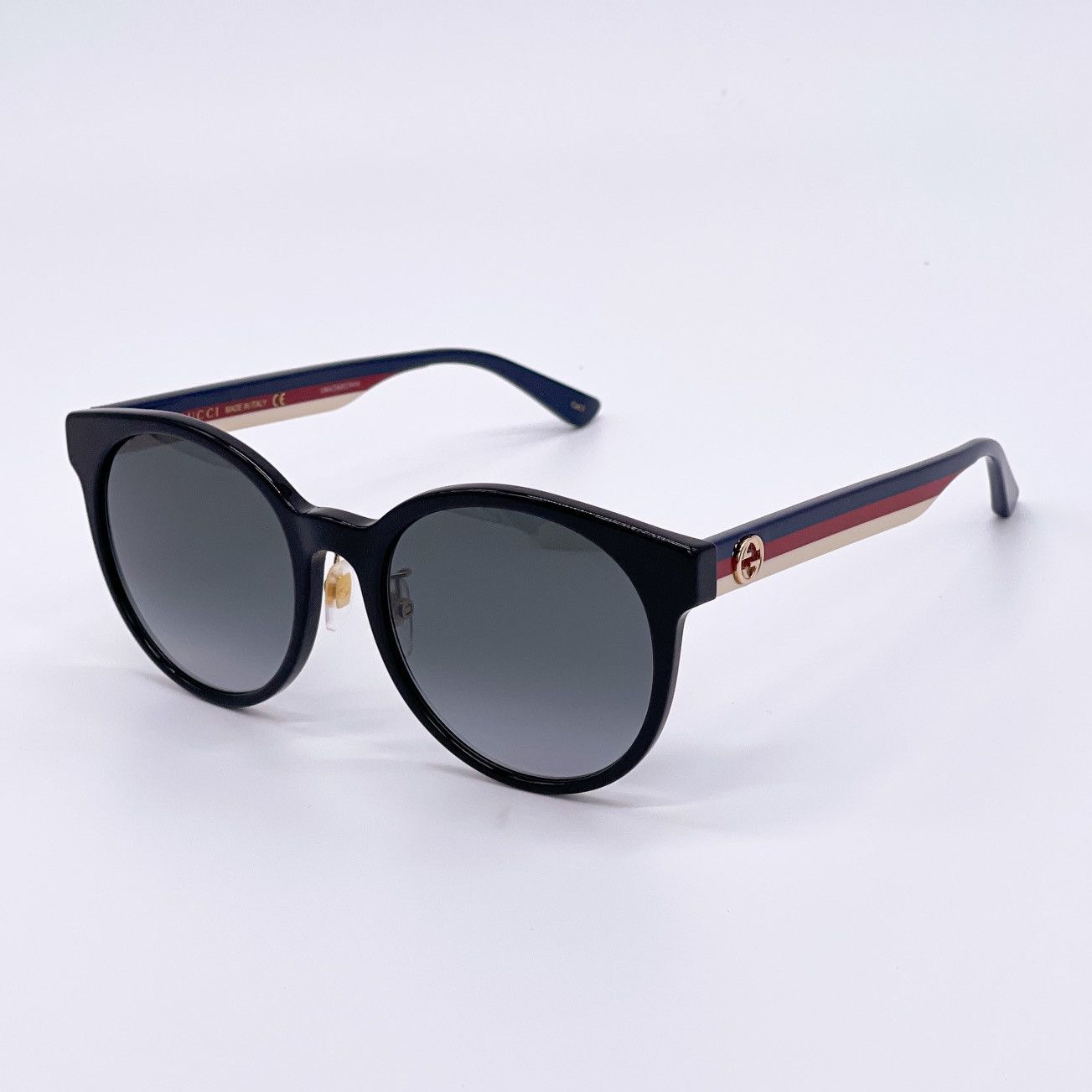 NEW GUCCI GG0416SK 001 BLACK ROUND SUNGLASSES GUCCI - 1