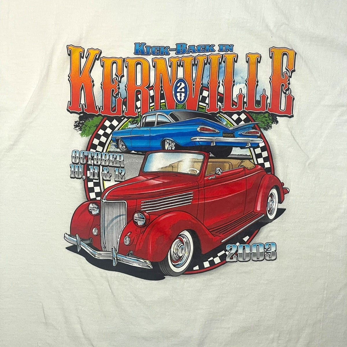 Vintage Kernville Classic Car Show Tee 🚗 - 2