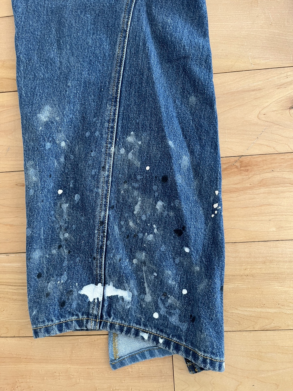 Lanvin X Gallery Dept Flared painter Denim - 15