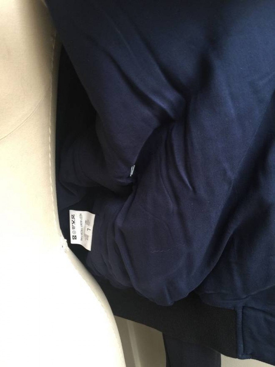 New Bomber Slim fit Jacket dark Blue / Black - 5