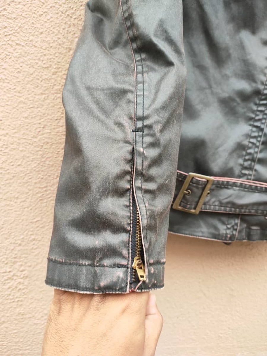 Japanese Brand - OZOC Double Breast Zip Up Jacket - 4