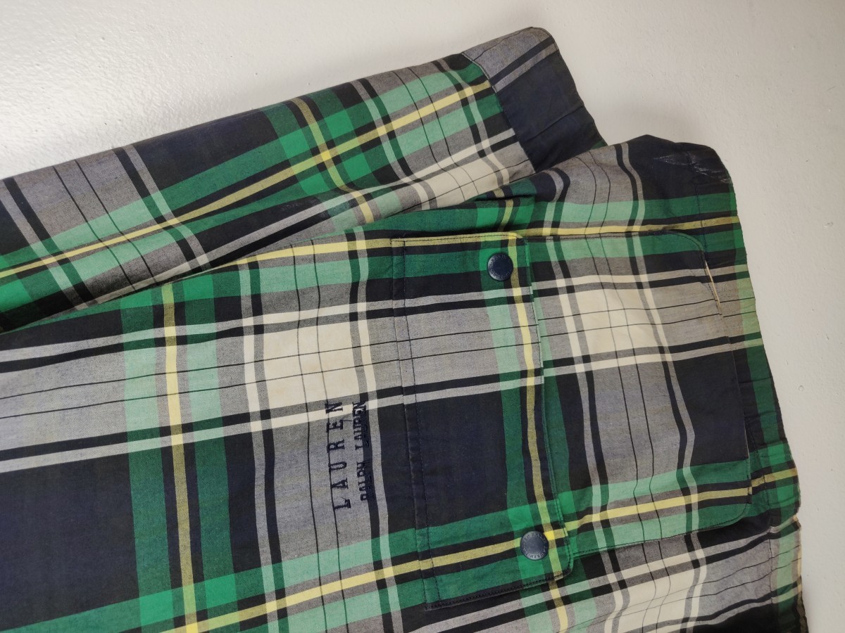 Lauren By Ralph Lauren - Vintage Lauren by Checkered Light Jacket - 5