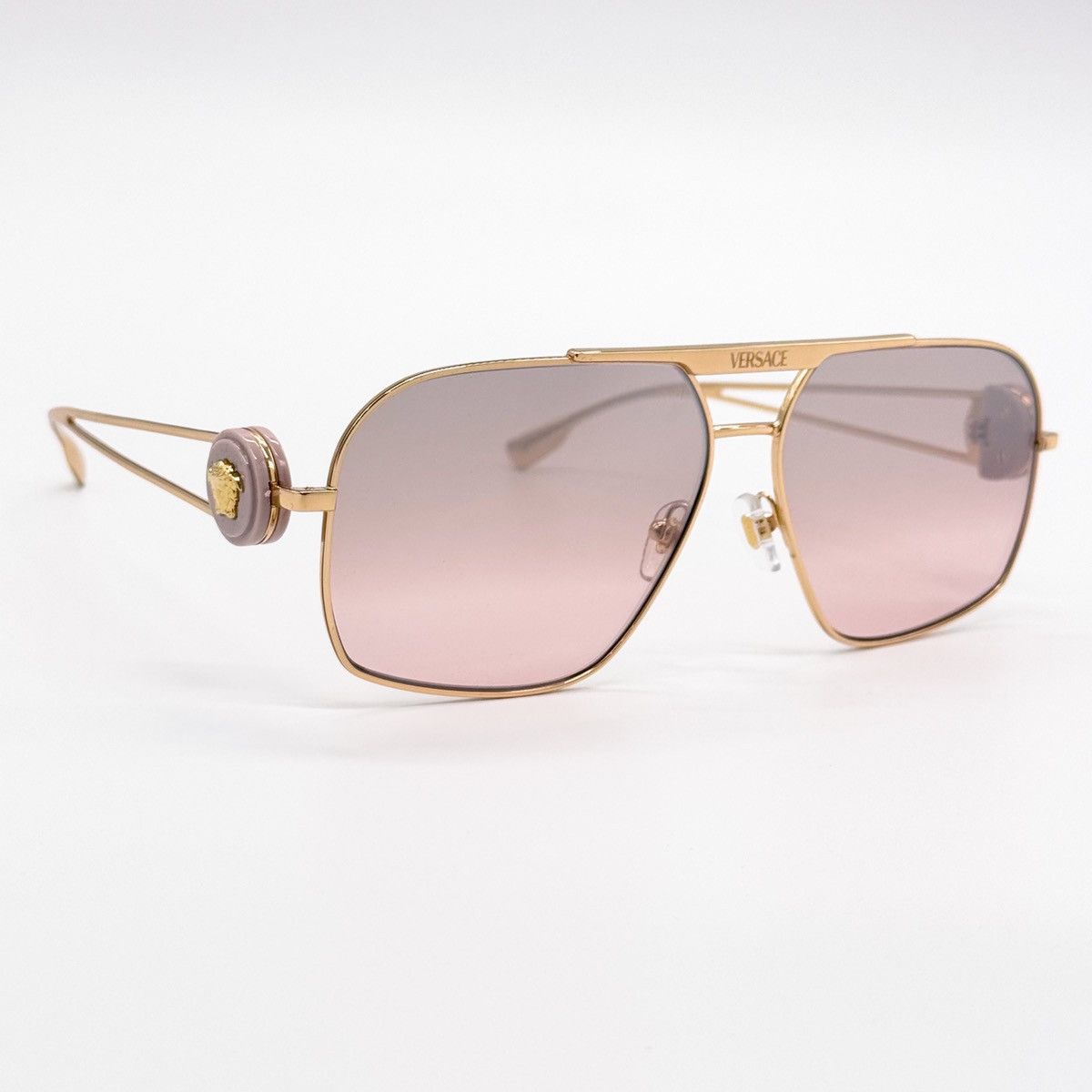 NEW VERSACE MOD 2269 1002/7E GOLD VE2269 10027E SUNGLASSES - 5