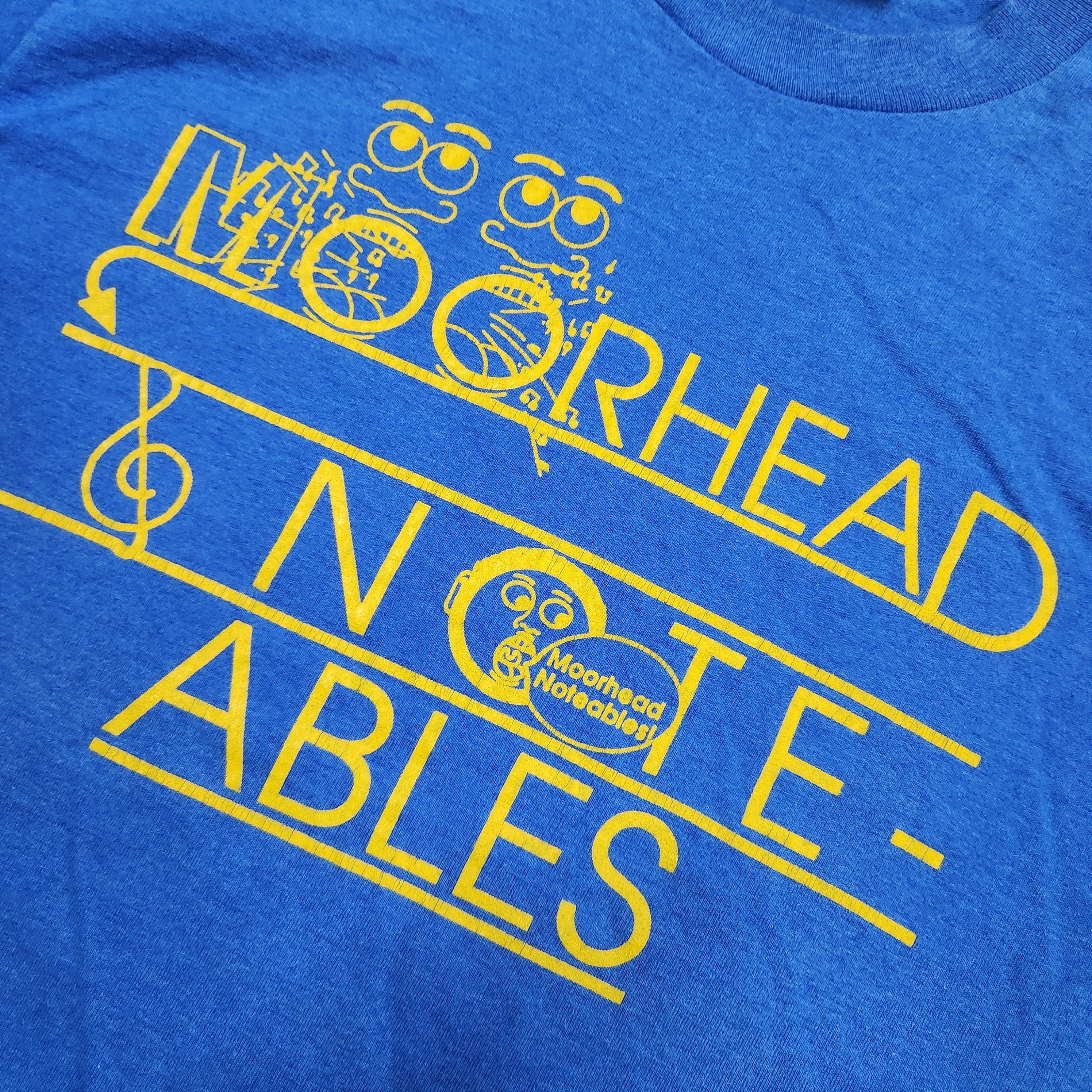 Vintage Moorhead Noteables TShirt Single Stitches - 15