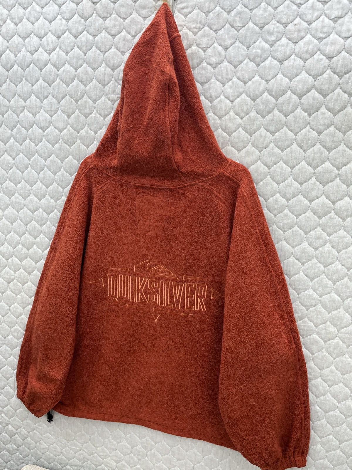 Vintage - 🔥🔥🔥STEALS VTG QUIKSILVER POLARTEC HOODIE SWEATSHIRT - 3