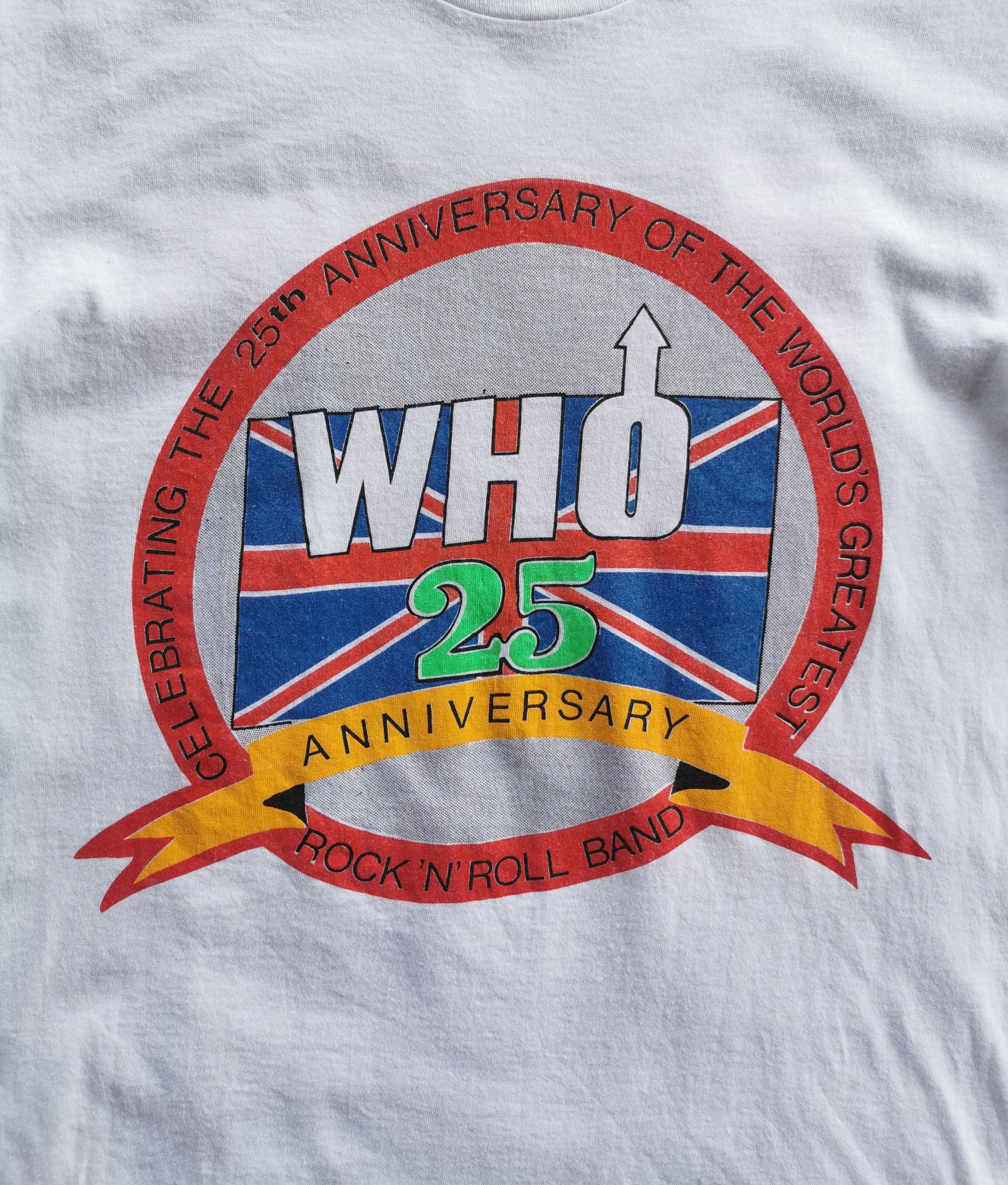 80s Vintage The Who Band Tees - 3