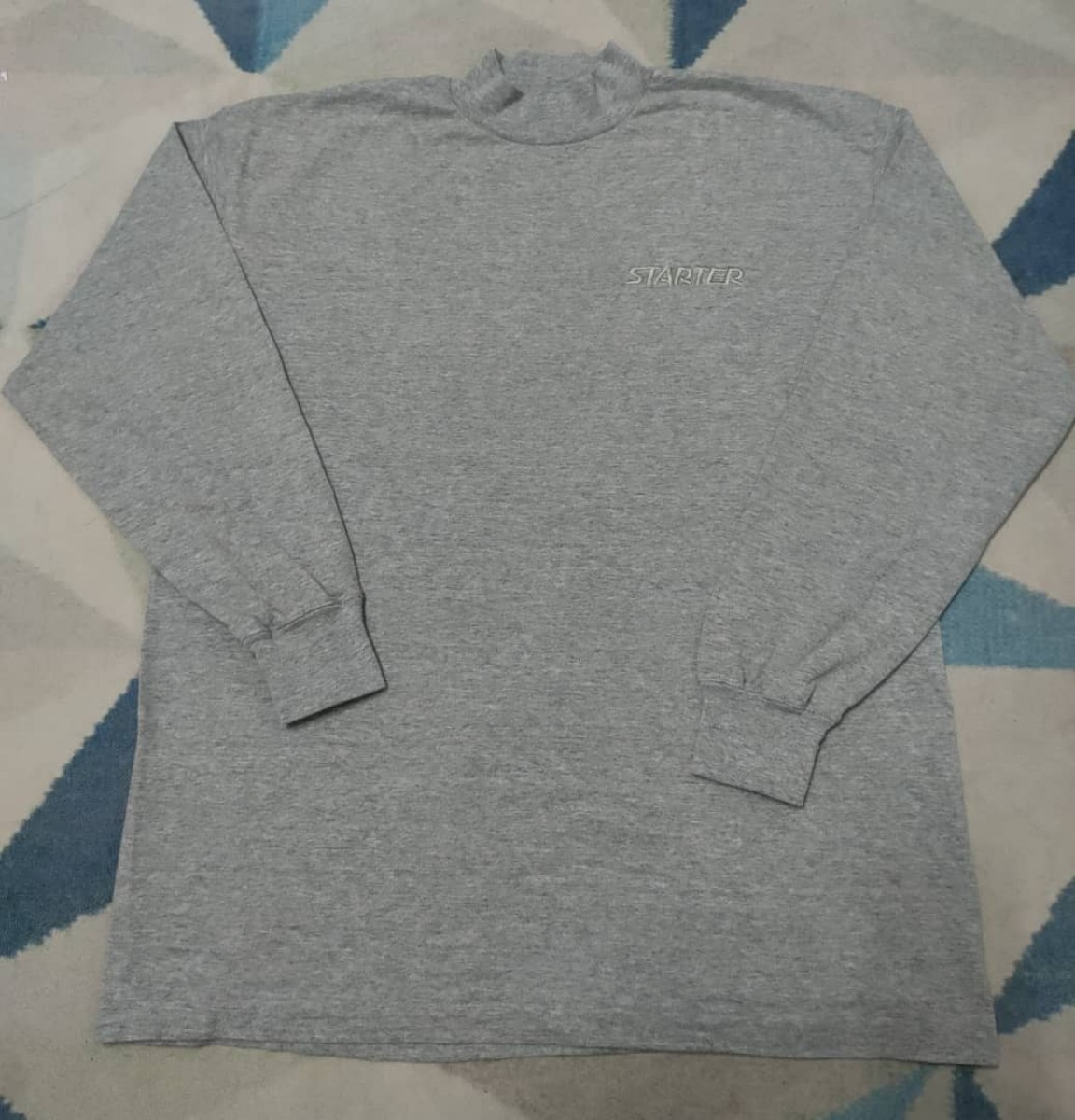 Starter - DELETE TODAY Embroidered logo Turtleneck T - 1