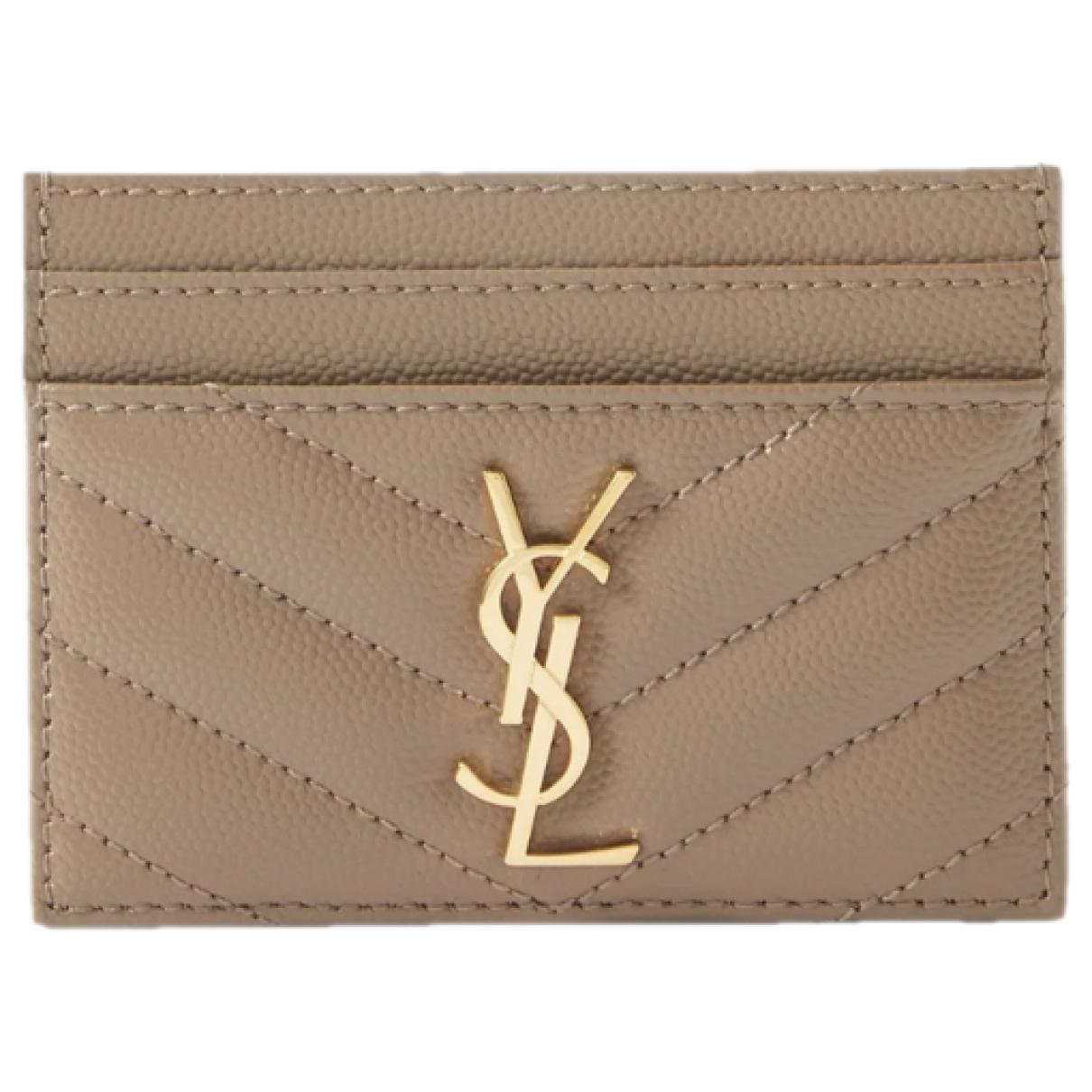 Monogramme leather wallet - 1
