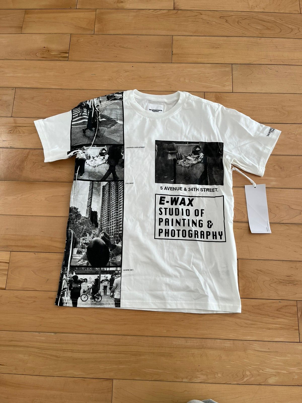 NWT - Takahiromiyashita x E-WAX Printed t-shirt - 1