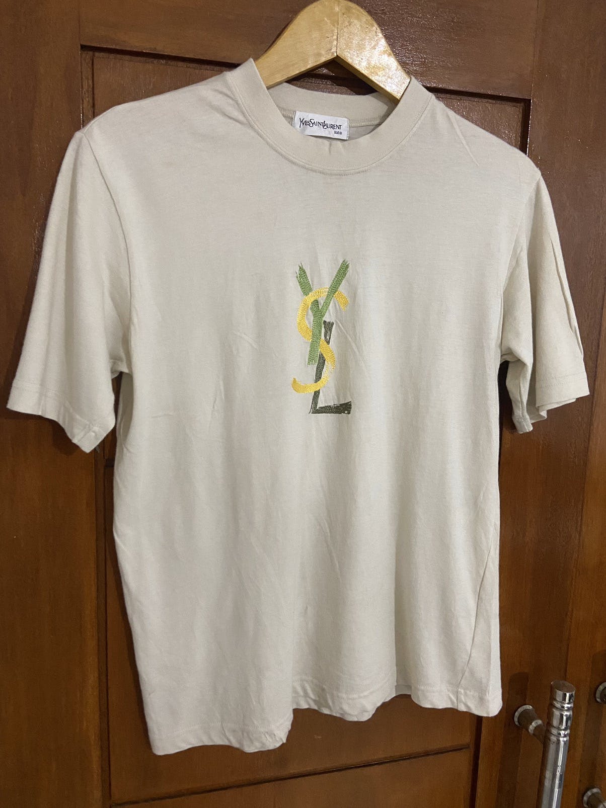 YSL TEE MULTICOLOR EMBROIDERY - 2