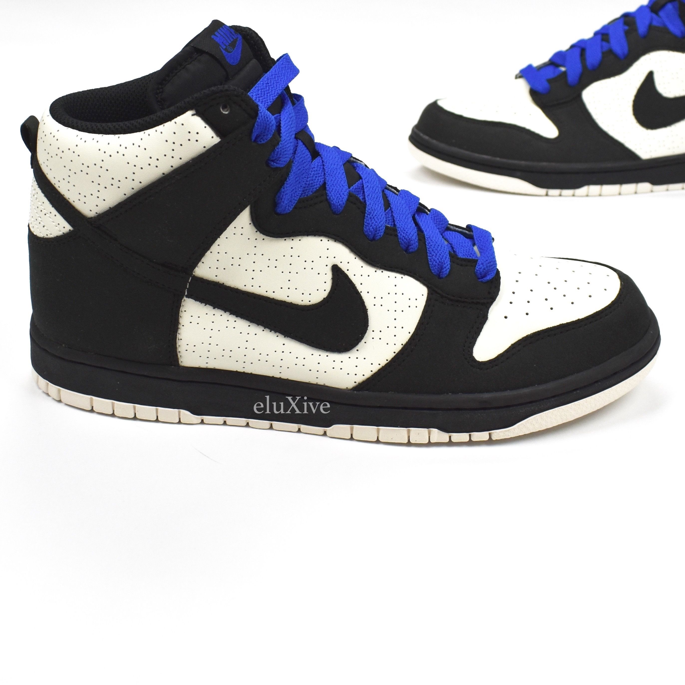 2009 Nike Dunk High Panda Black White DS - 3