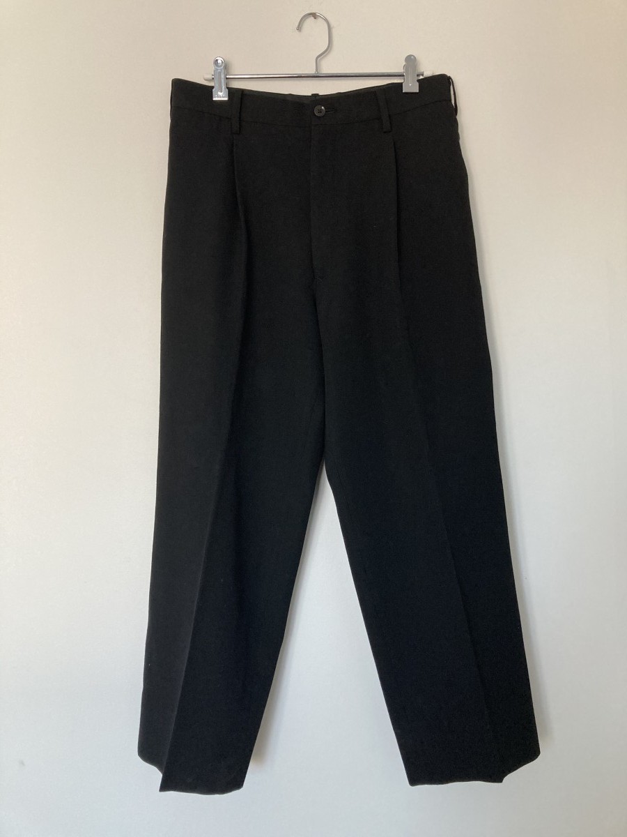 wide pocket slacks pants - 1