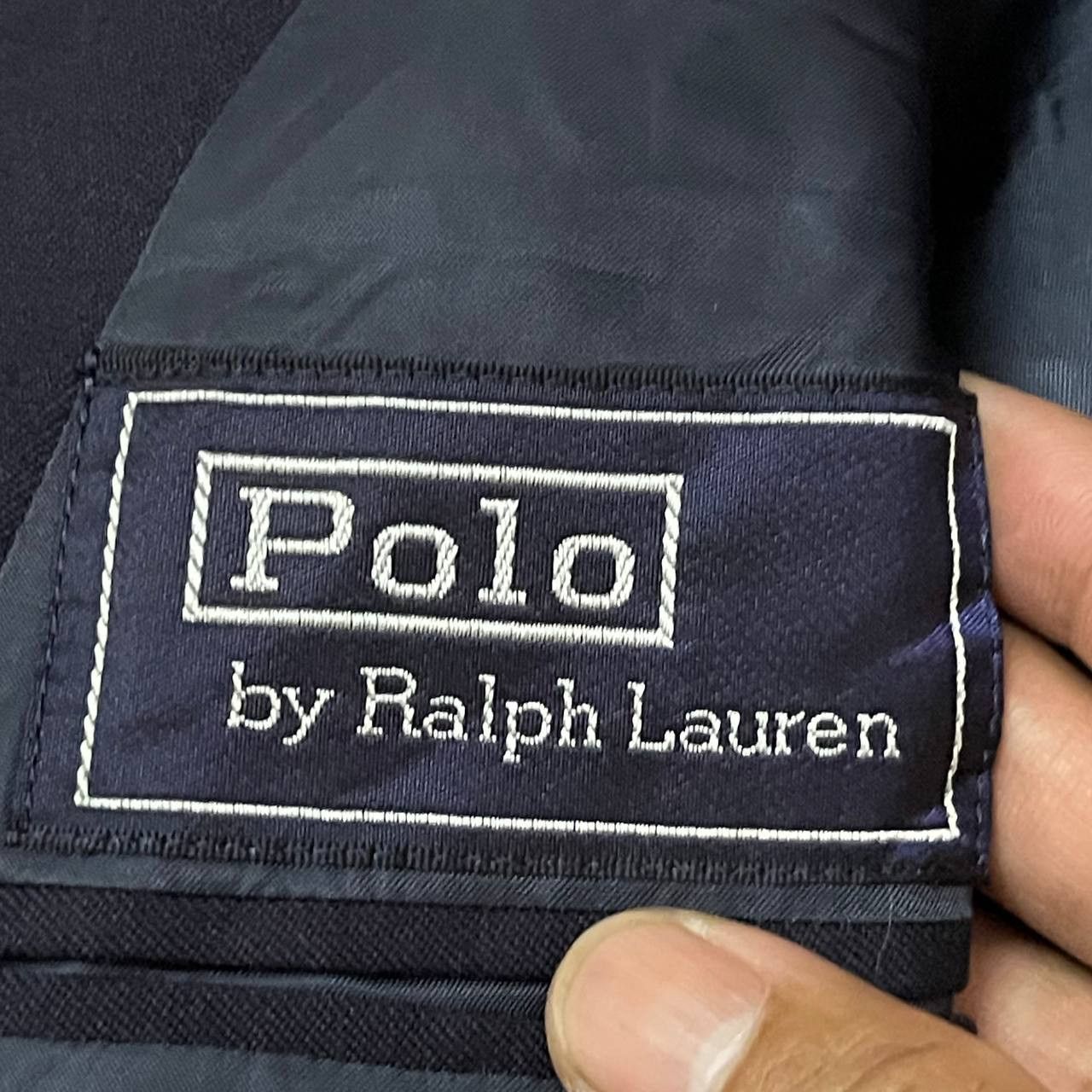 Vintage 90's Polo Ralph Lauren Gold Button Wool Blazer - 14