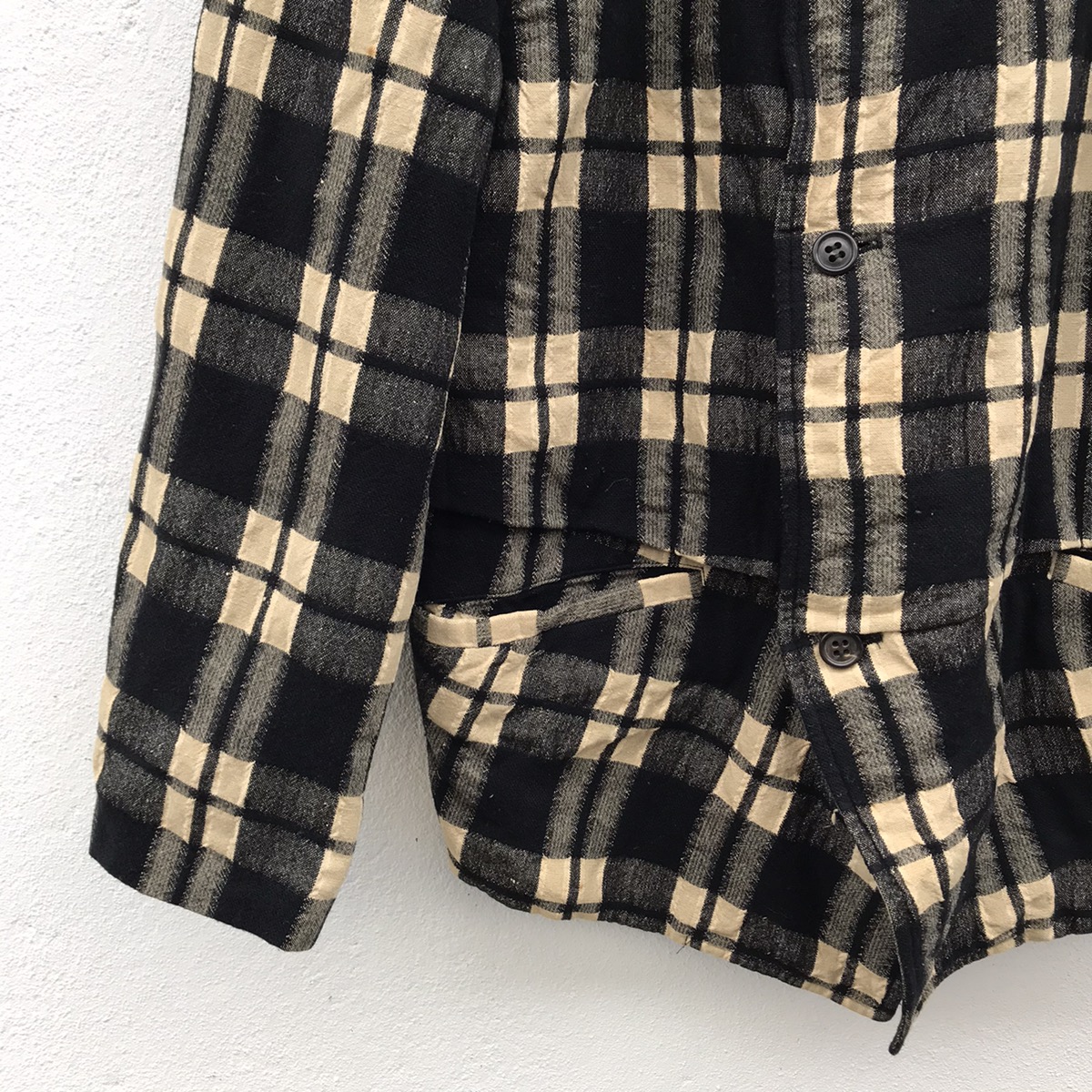 Vintage - Made In Japan Issey Miyake Men Tartan Wool Jackets - 5