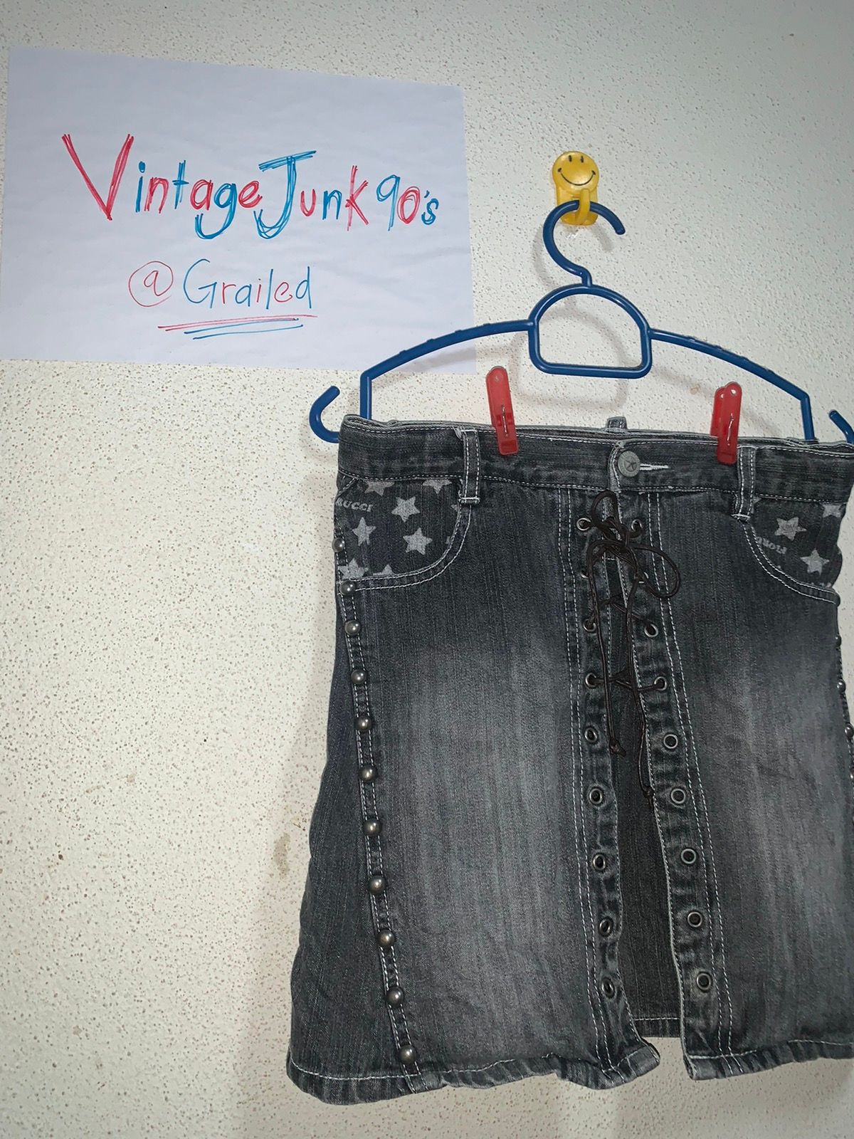 Designer - Fiorucci mini skirt jeans - 9
