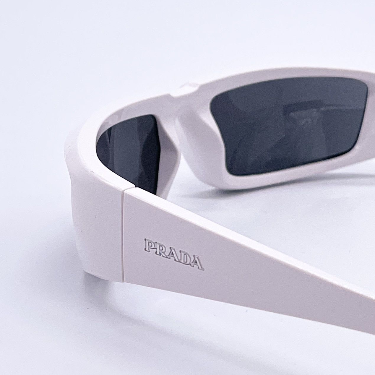 NEW PRADA PR25YS 4615S0 SUNGLASSES PRADA SPR 25Y WHITE - 5