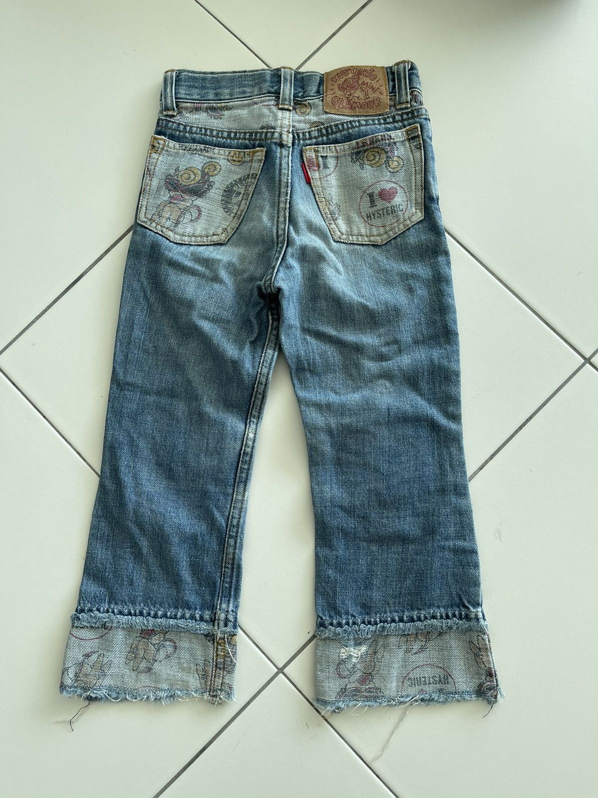 VINTAGE HYSTERIC GLAMOUR KIDS JEANS - 2