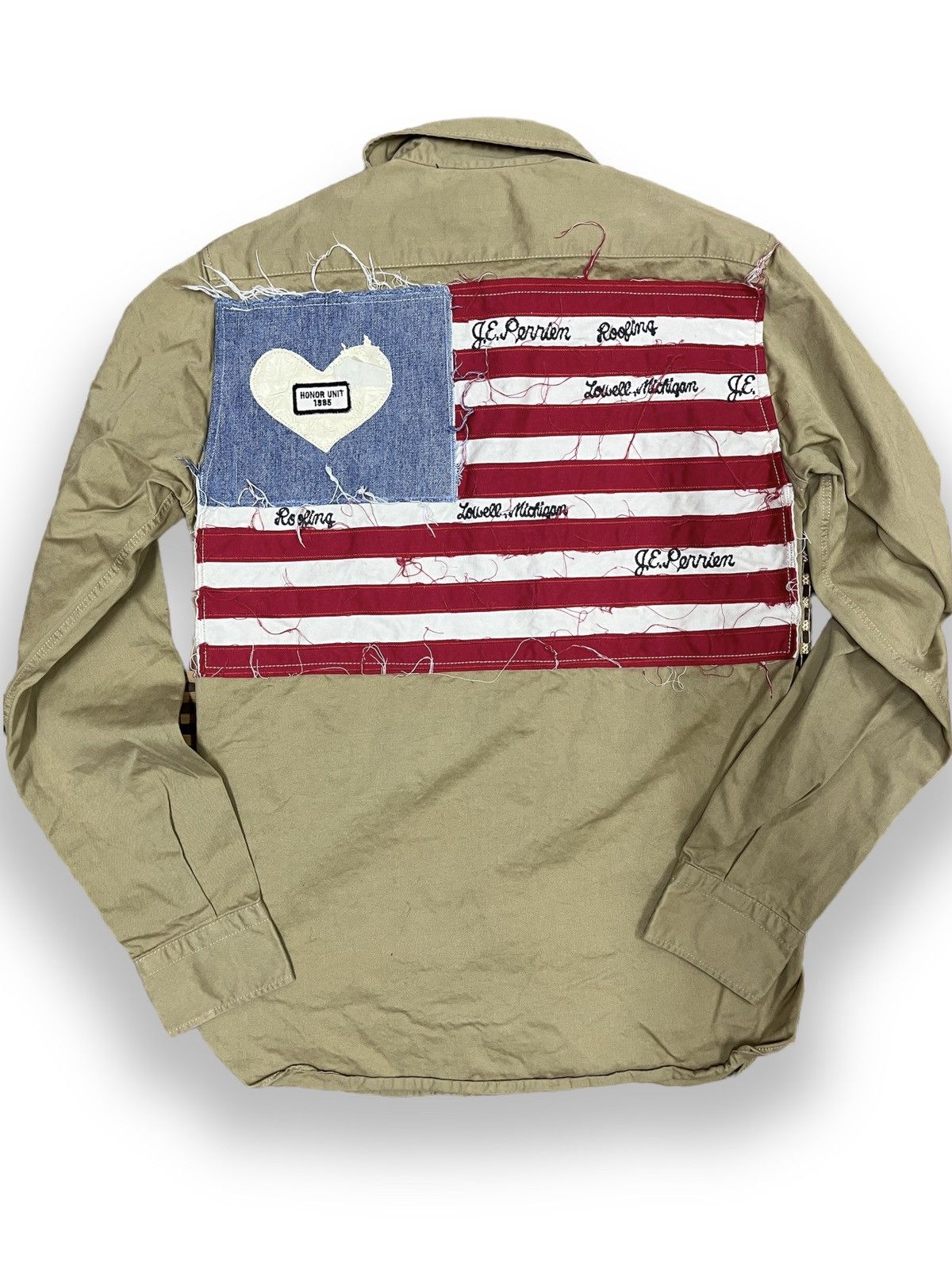 Vintage - Steals 1985 Grails Italy Coast Shirts Honor Unit Flag - 1