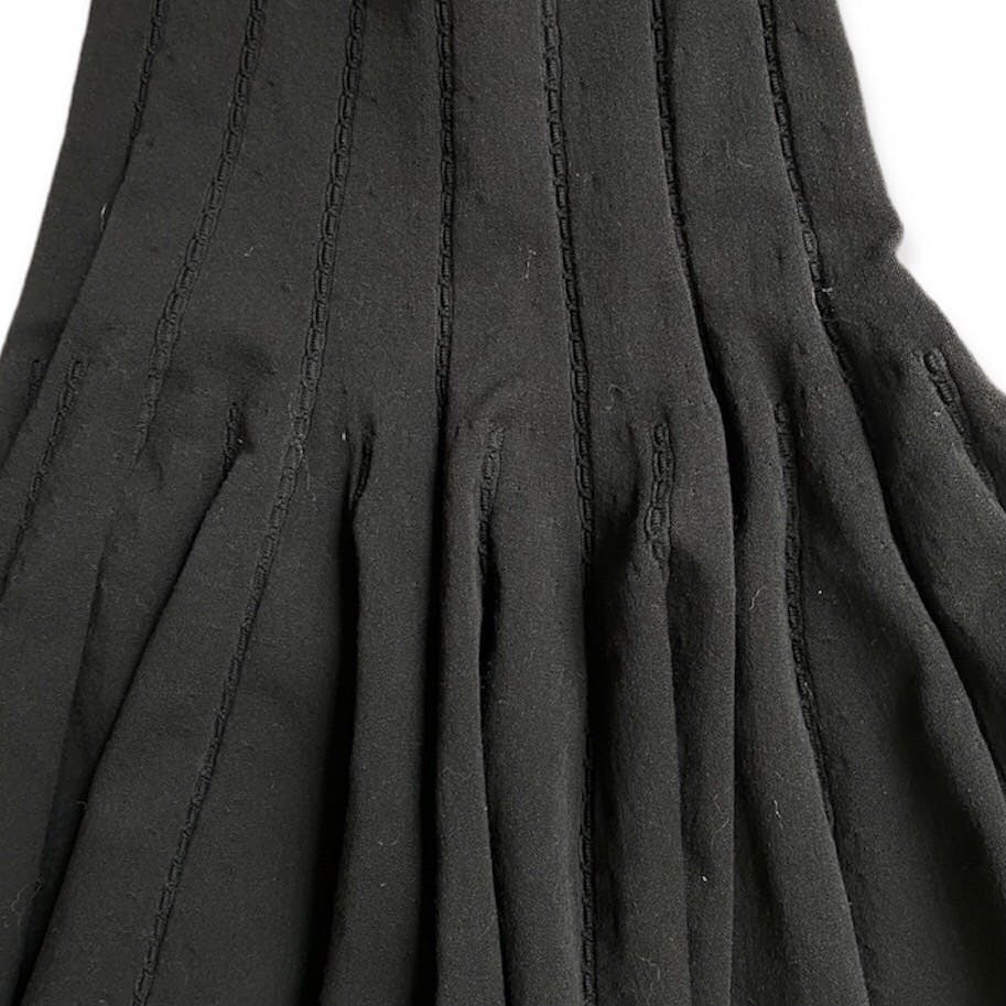 Alaia stretch wool skirt - 5