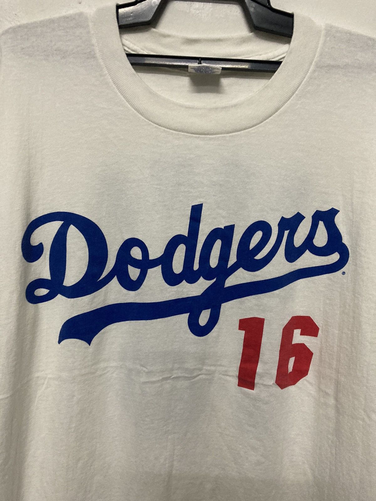 Vintage 1995 Dodgers #16 Hideo Nomo T-shirt - 4