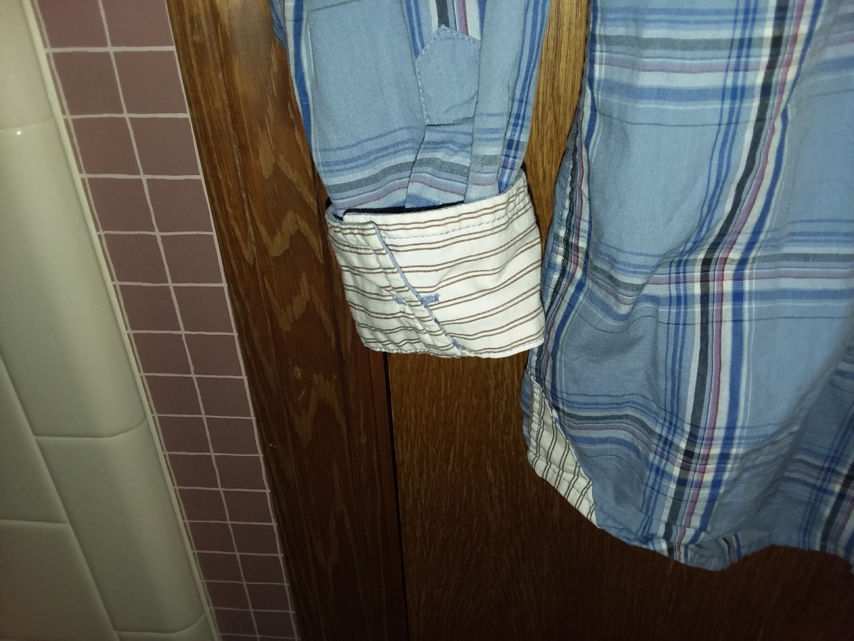 Original Penguin - Penguin Blue Flannel Button-Up - 4