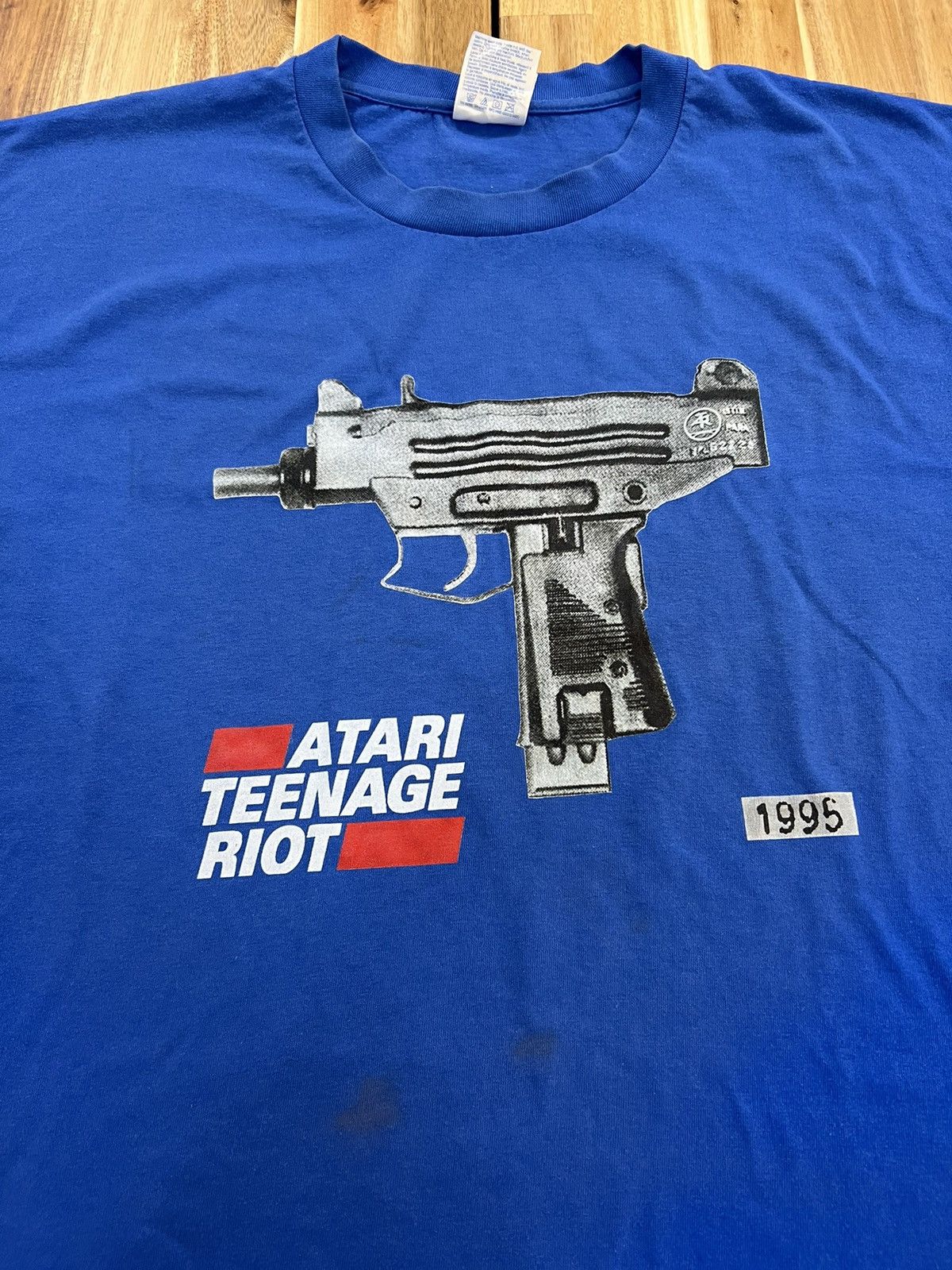 VINTAGE 90’s ATARI TEENAGE RIOT PUNK T-SHIRT - 3